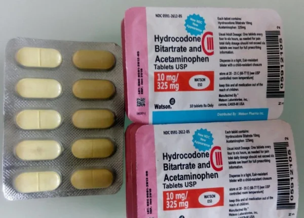 Hydrocodone 10-325 mg
