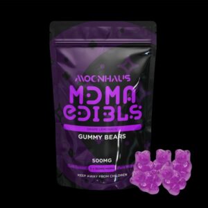 500MG MDMA Gummy Bears Grape Lemonade